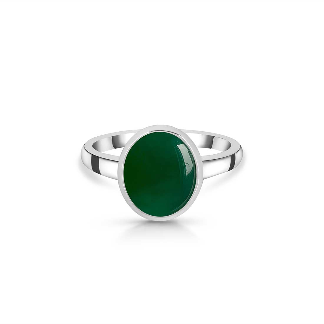 Green Onyx Ring-(GRO-SR-2514.)